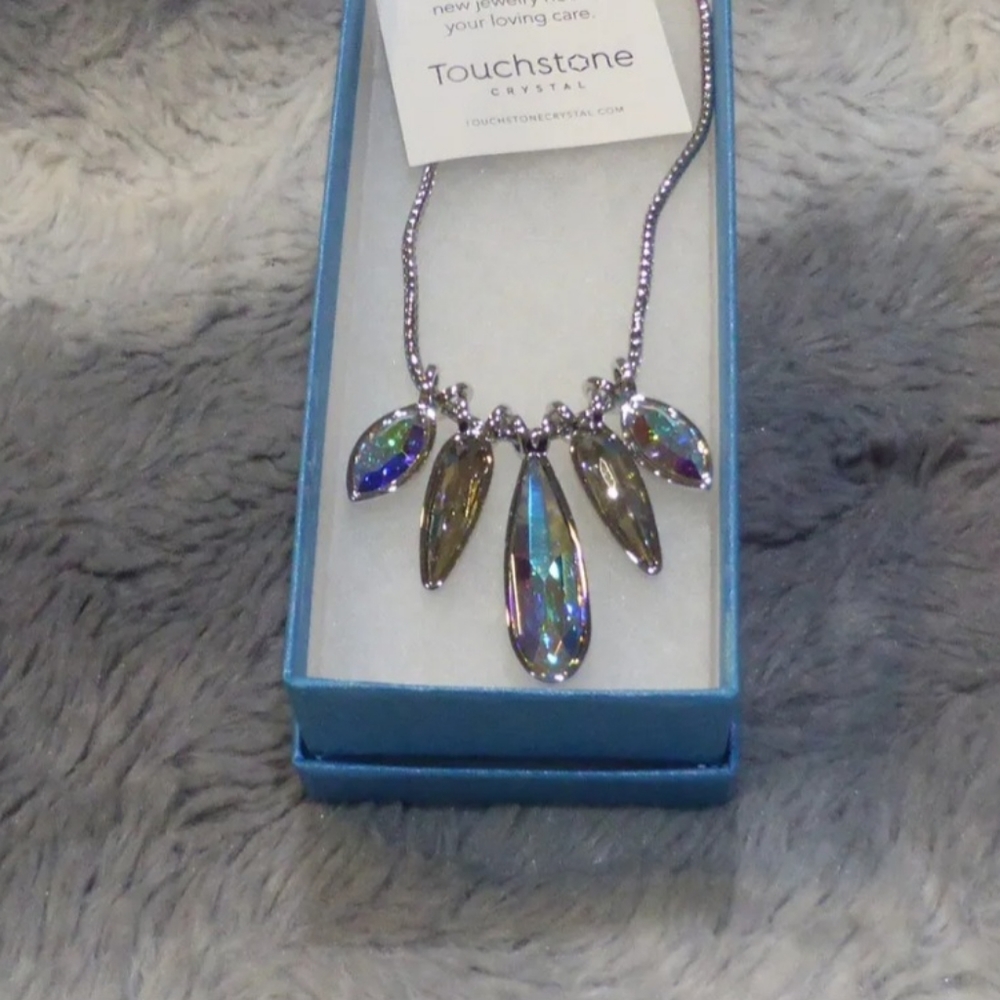 Touchstone Crystal Swarovski Time To Change Necklace (RETIRED, VERSATILE) - Picture 5 of 7